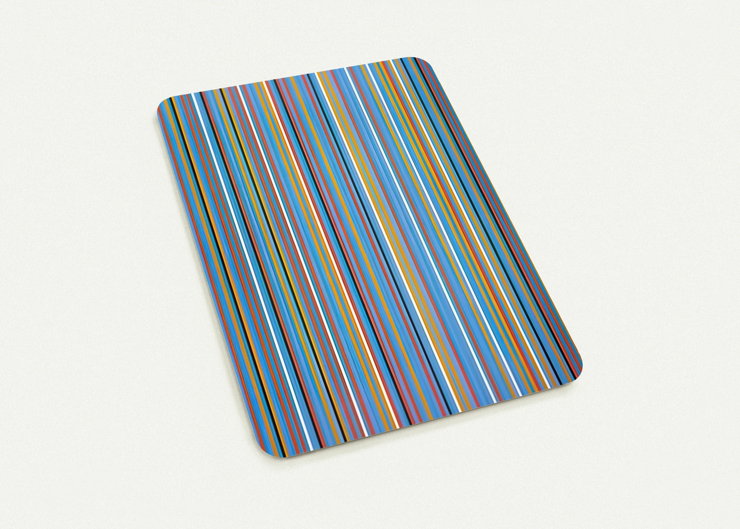 BIG BLUE 1982 By Bridget Riley Pack of 10 Post Cards | Bridget Riley Post Cards | A6 (10.5 x 14.8 cm) - 4.1 x 5.8 inches