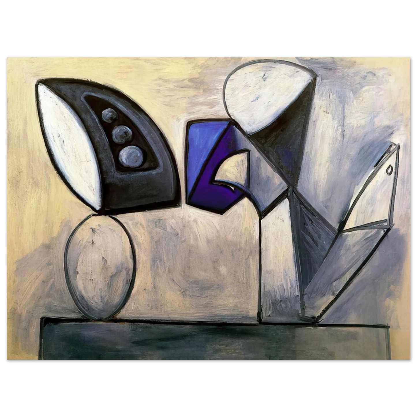 Pablo Picasso - Still life - 1947  75x100 cm / 30x40inches Fine Art Poster