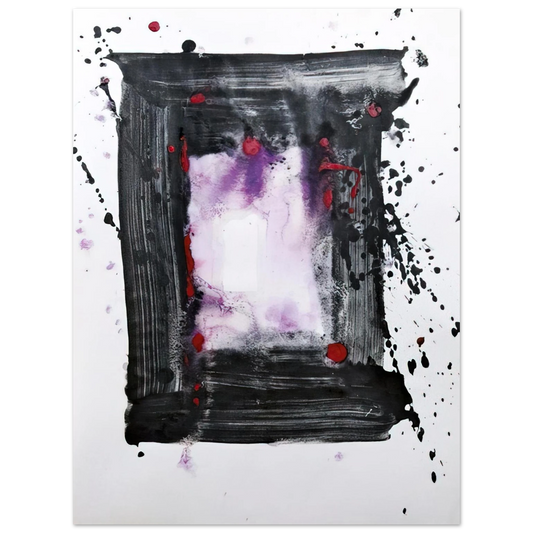 Sam Francis - Untitled  SF75-1117   75x100 cm / 30x40inches Fine Art Poster