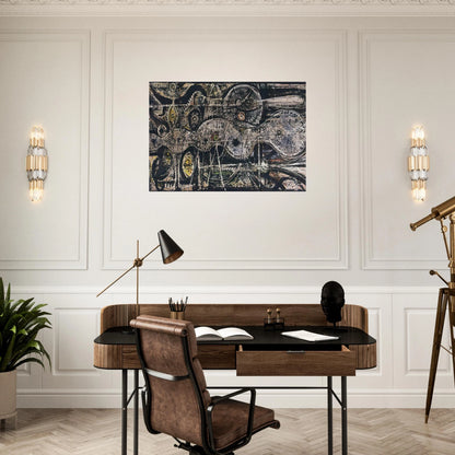 Undulation - Richard Pousette-Dart Brushed Aluminum Print - 70x100 cm / 28x40 inches | Richard Pousette-Dart Aluminum Print | Richard Pousette-Dart Prints