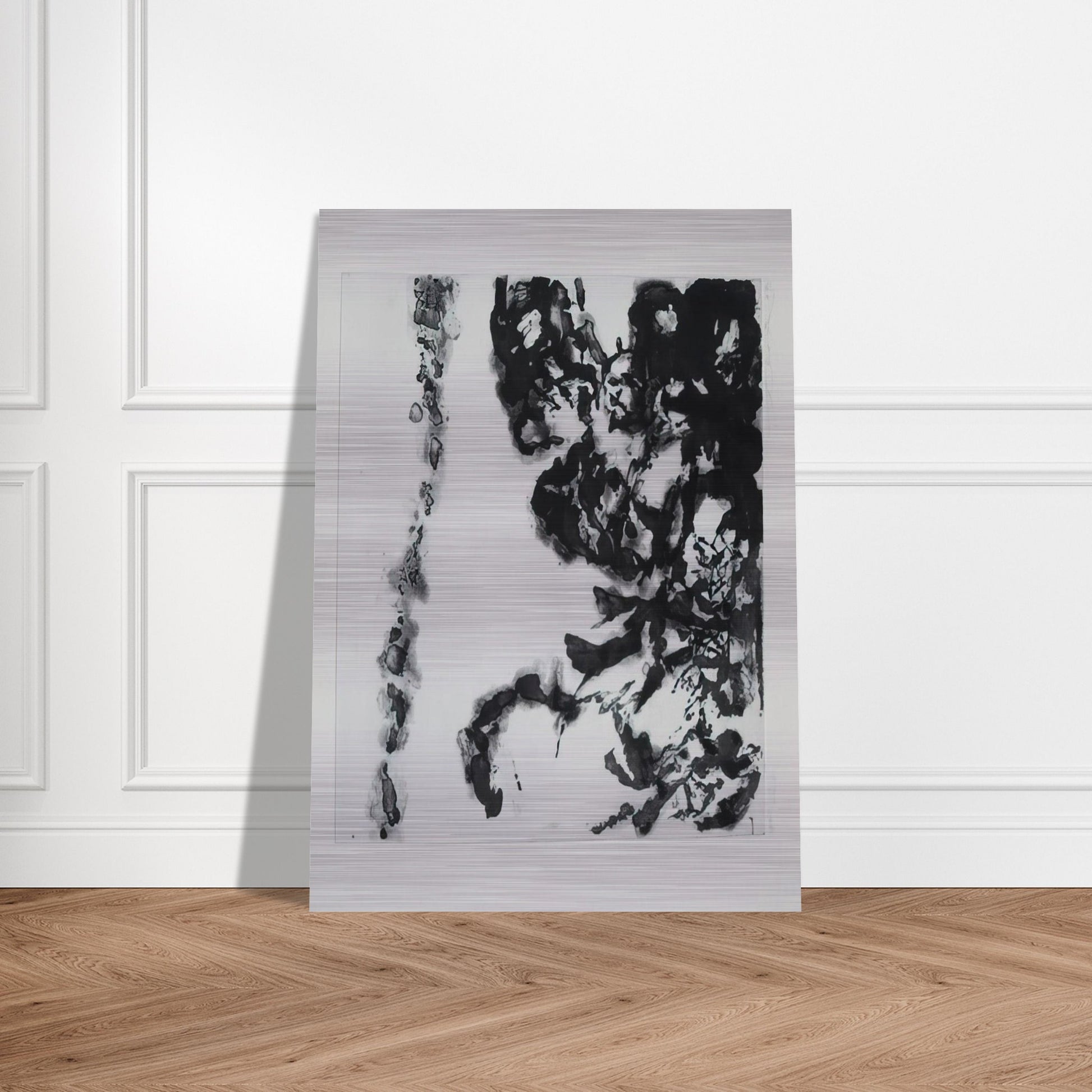 EULOGY ON THE EXTREMELY DELICATE THINGS 1993 - Zao Wou-Ki Brushed Aluminum Print - 70x100 cm / 28x40 inches | Zao Wou-Ki Aluminum Print | Zao Wou-Ki Prints