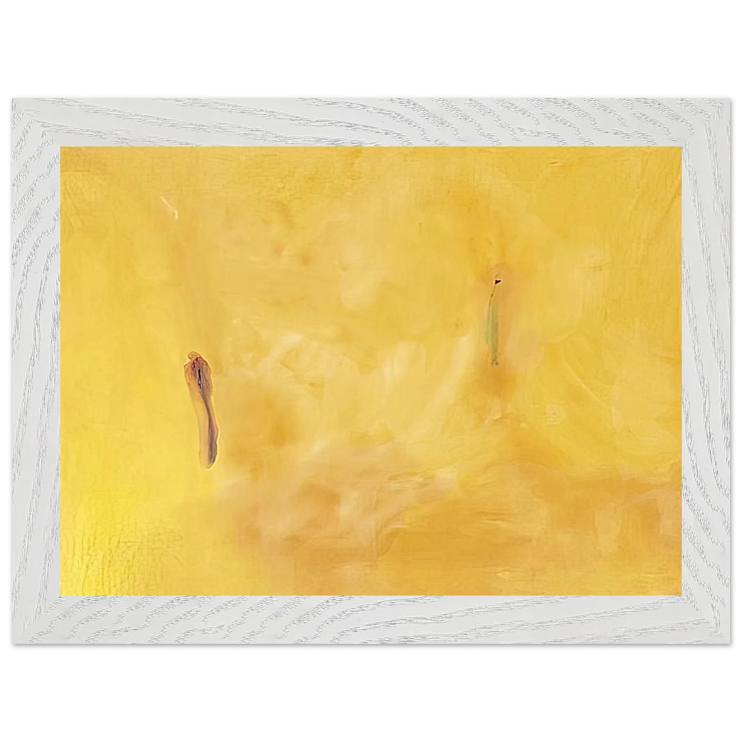 Helen Frankenthaler - Earliness - 1975 Wall art - 21x29.7 cm / 8x12" - Premium Wooden Framed Poster With Fine Art Paper-canvas - Black frame