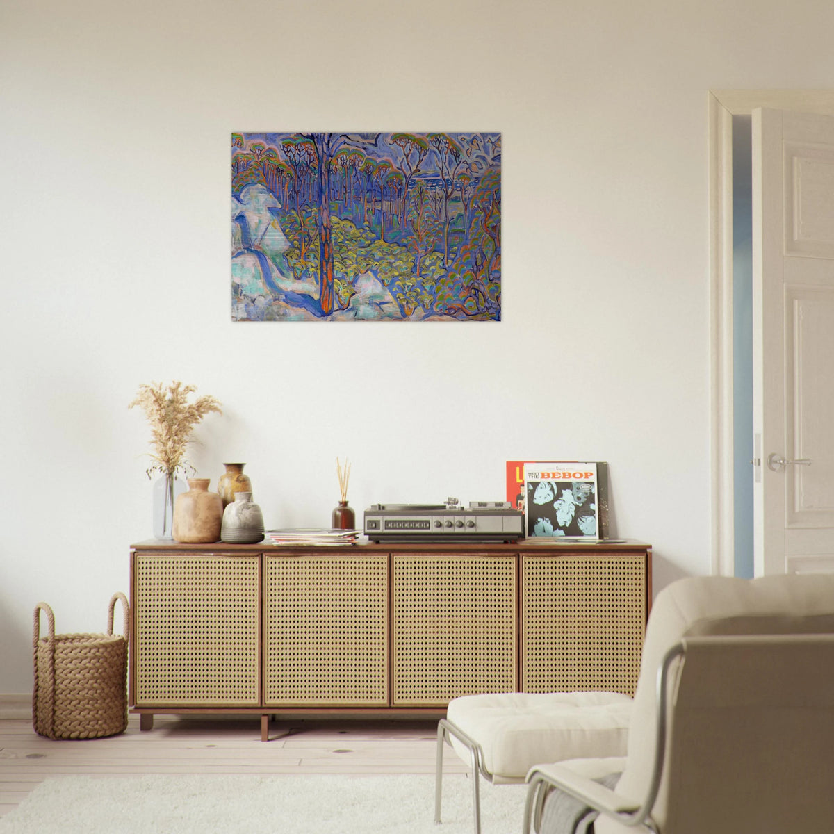 Walter Anderson - Walter Anderson Brushed Aluminum Print - 70x100 cm / 28x40 inches | Walter Anderson Aluminum Print | Walter Anderson Prints