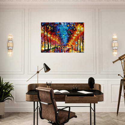 Leonid Afremov - Leonid Afremov Brushed Aluminum Print - 70x100 cm / 28x40 inches | Leonid Afremov Aluminum Print | Leonid Afremov Prints