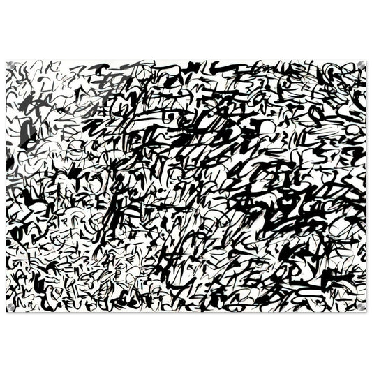UNTITLED 1978 2 - Keith Haring Acrylic Print - 70x100 cm / 28x40″ inches | Keith Haring Wall Art | Keith Haring Prints