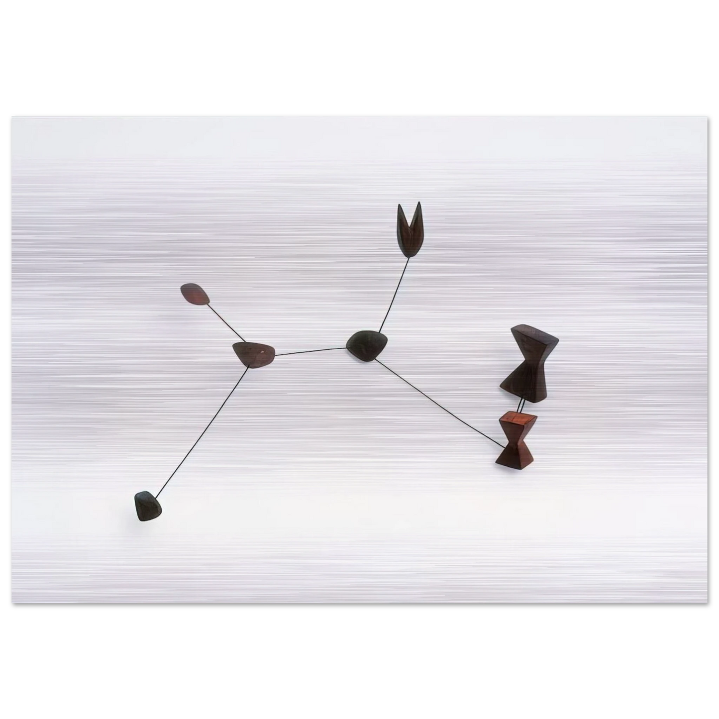 CONSTELLATION 1944 - Alexander Calder Brushed Aluminum Print - 70x100 cm / 28x40 inches | Alexander Calder Aluminum Print | Alexander Calder Prints