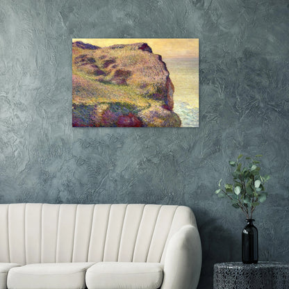 The Pointe du Petit Ailly - claude monet Brushed Aluminum Print - 70x100 cm / 28x40 inches | claude monet Aluminum Print | claude monet Prints