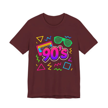 Ouderwetse jaren 90 muziek - arcade vibes Klassieke jaren 90 vintage. Jaren 1990 90s retro Ik hou van de jaren 90 T-shirt