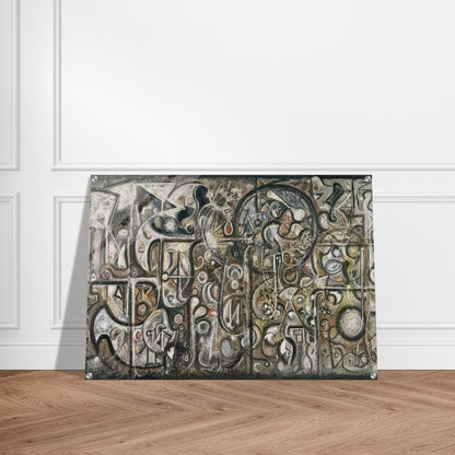 Symphony No. 1, The Transcendental - Richard Pousette-Dart Acrylic Print - 70x100 cm / 28x40″ inches | Richard Pousette-Dart Wall Art | Richard Pousette-Dart Prints