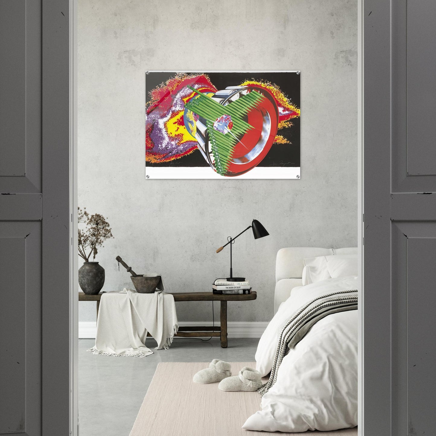 Space Dust - James Rosenquist Acrylic Print - 70x100 cm / 28x40″ inches