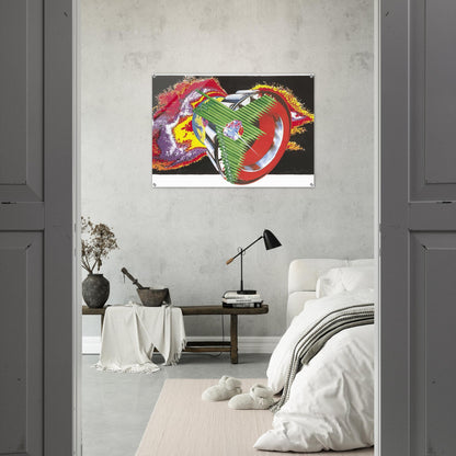 Space Dust - James Rosenquist Acrylic Print - 70x100 cm / 28x40″ inches