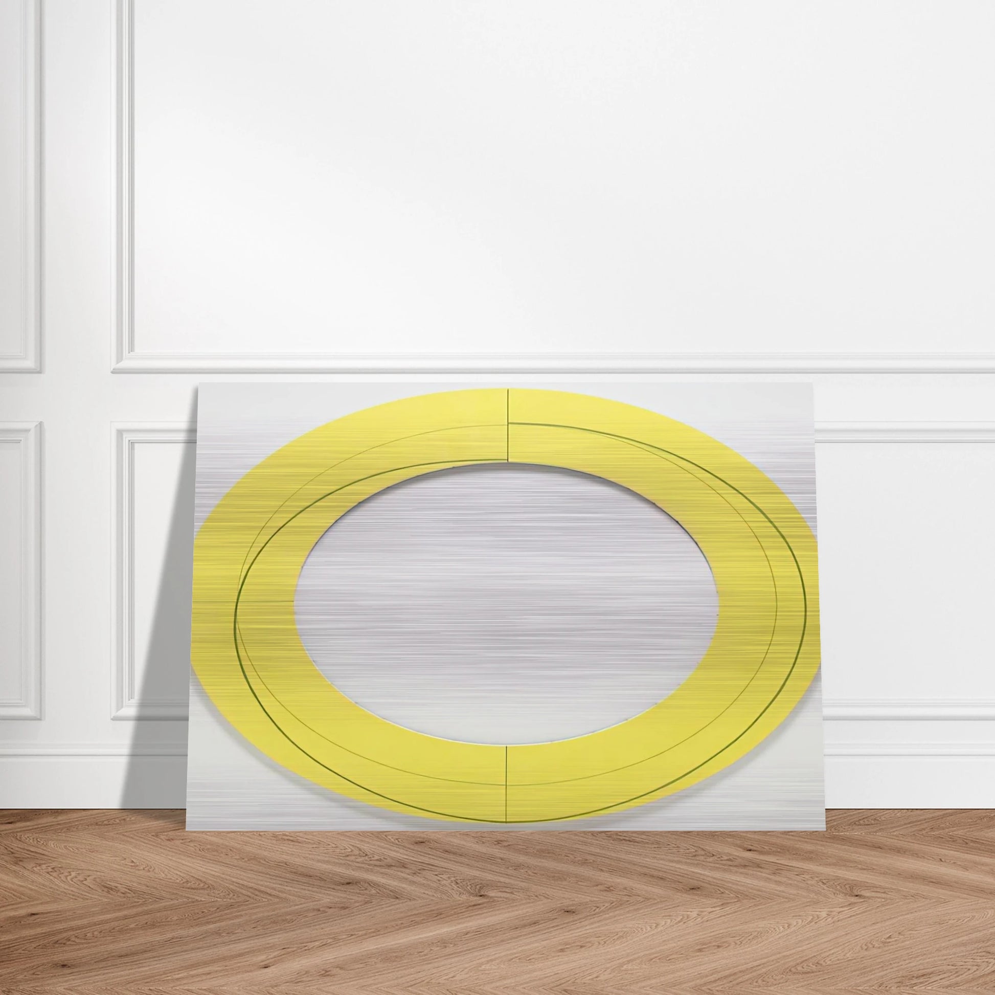 RING IMAGE M 2010 - Robert Mangold Brushed Aluminum Print - 70x100 cm / 28x40 inches | Robert Mangold Aluminum Print | Robert Mangold Prints