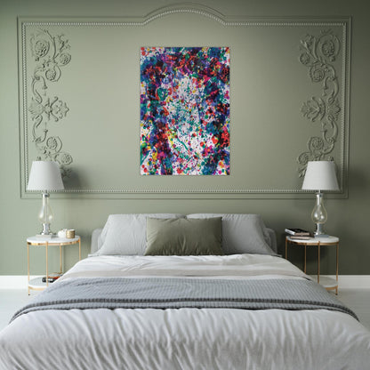 Dewy Unicorn - Sam Francis Brushed Aluminum Print - 70x100 cm / 28x40 inches | Sam Francis Aluminum Print | Sam Francis Prints