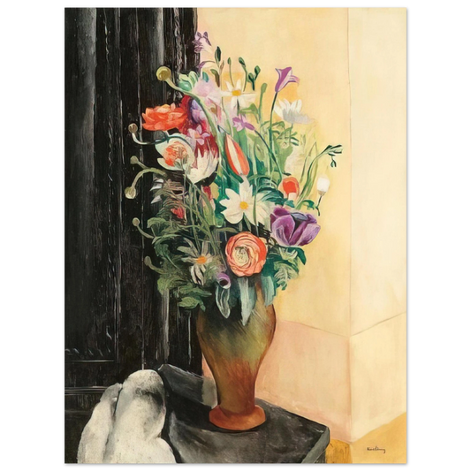 Moise Kisling - FLOWERS 1919  75x100 cm / 30x40inches Fine Art Poster