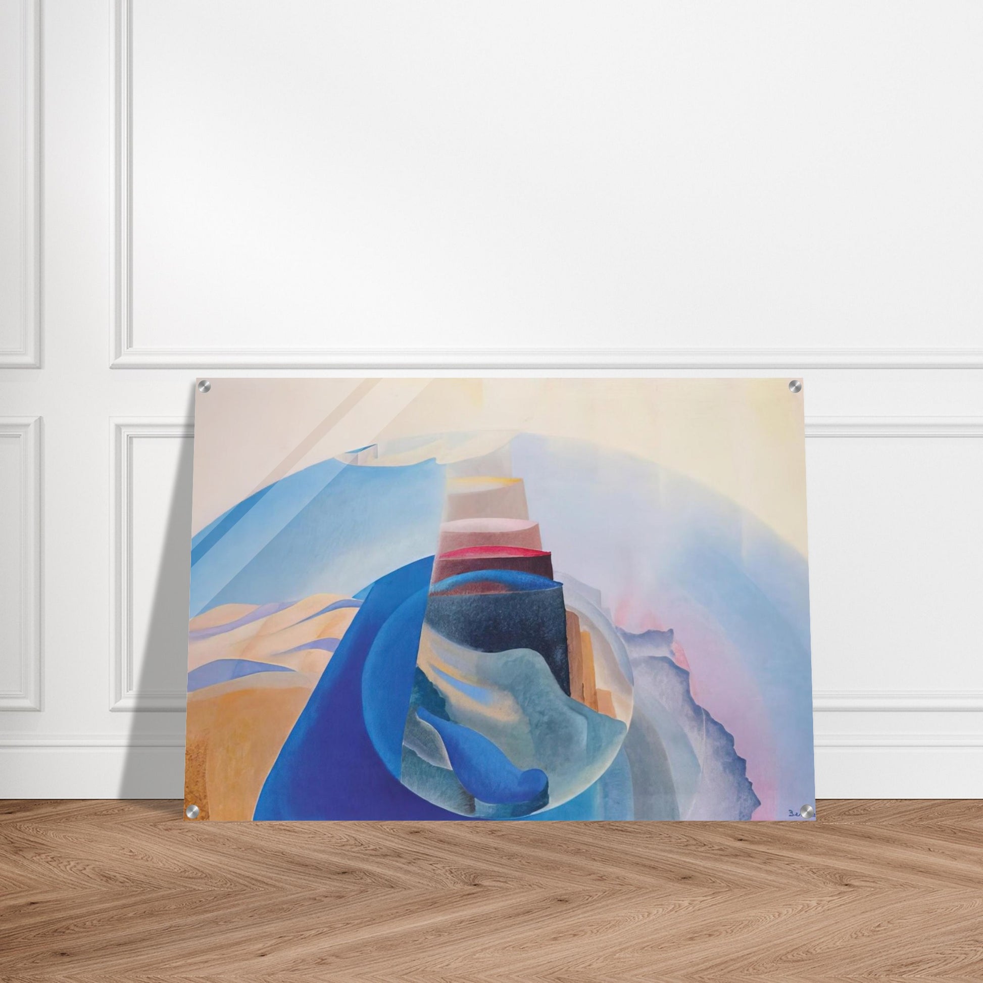Mount Tabor - 1936 - Benedetta Cappa Acrylic Print - 70x100 cm / 28x40″ inches