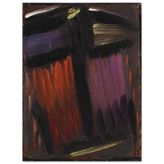 Alexej von Jawlensky - MEDITATION 1936  75x100 cm / 30x40inches Fine Art Poster