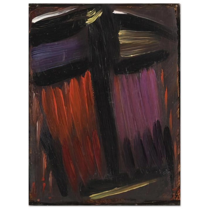 Alexej von Jawlensky - MEDITATION 1936  75x100 cm / 30x40inches Fine Art Poster