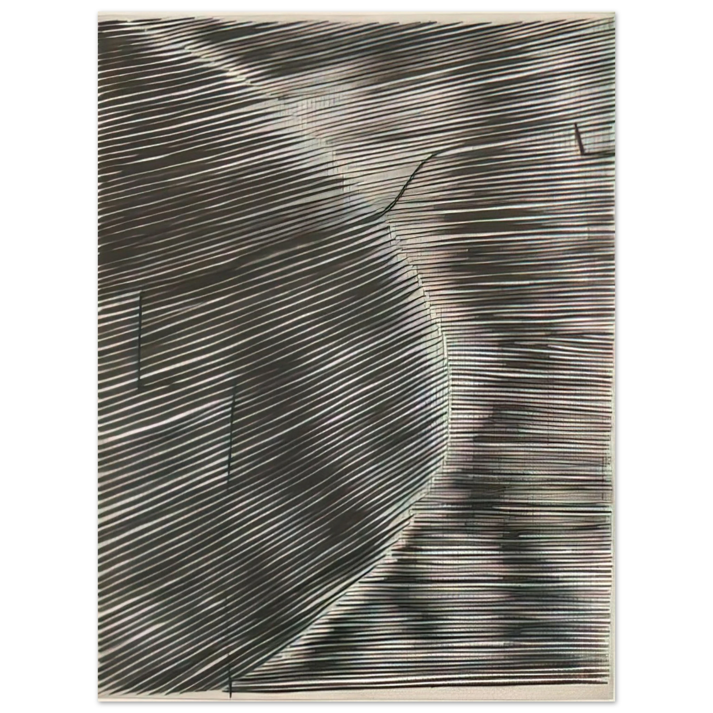 Gego - Untitled - 1963  75x100 cm / 30x40inches Fine Art Poster