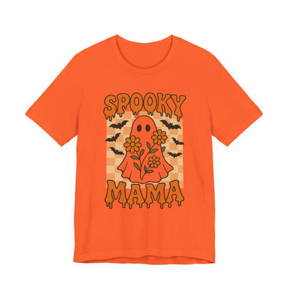 Spooky Mama Groovy Vintage Ghost Halloween Spooky Mom Moeder