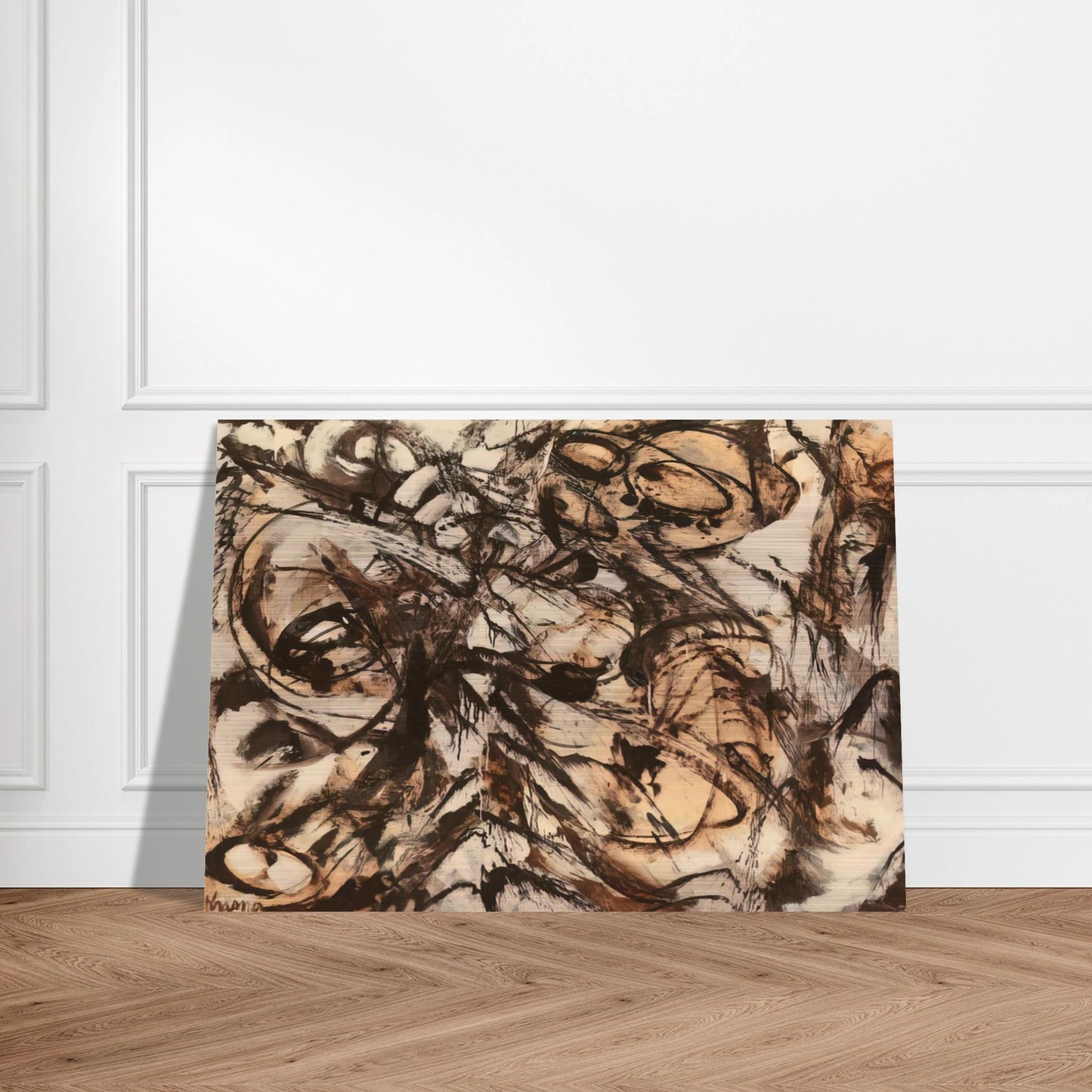 The Guardian - Lee Krasner Brushed Aluminum Print - 70x100 cm / 28x40 inches | Lee Krasner Aluminum Print | Lee Krasner Prints