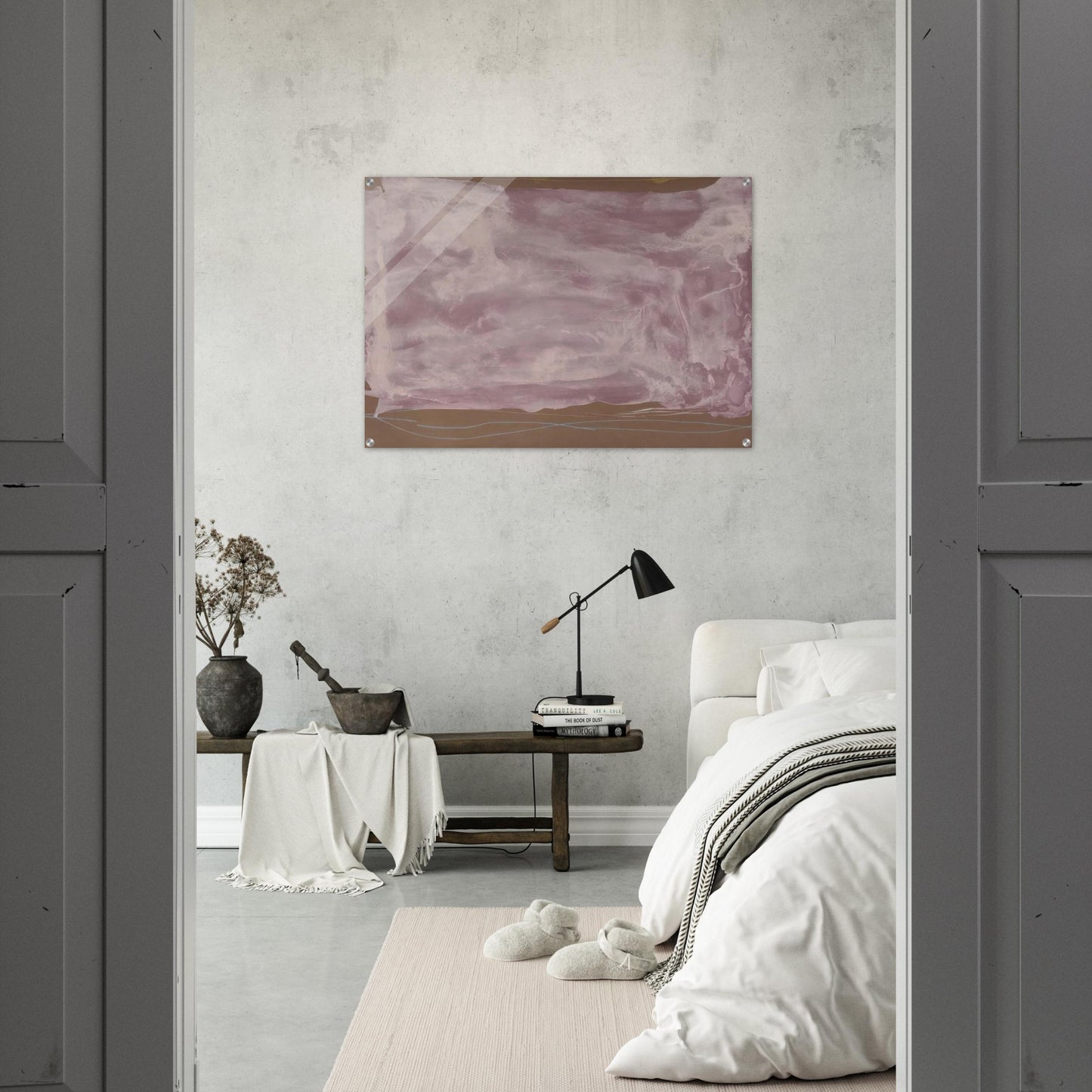 Soho Dreams - 1987 - Helen Frankenthaler Acrylic Print - 70x100 cm / 28x40″ inches