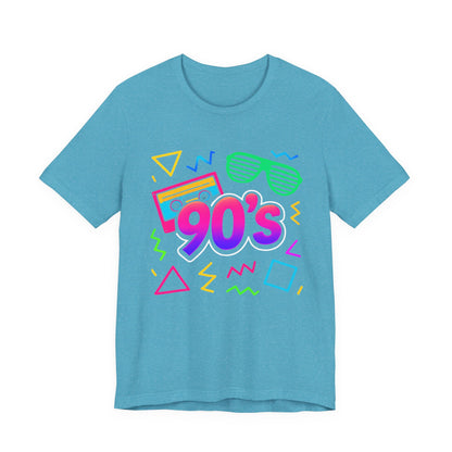 Ouderwetse jaren 90 muziek - arcade vibes Klassieke jaren 90 vintage. Jaren 1990 90s retro Ik hou van de jaren 90 T-shirt