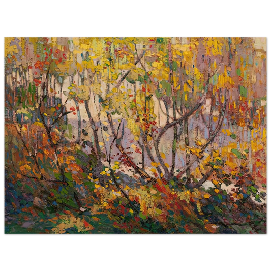 Tom Thomson - OPULENT OCTOBER 1916  75x100 cm / 30x40inches Fine Art Poster