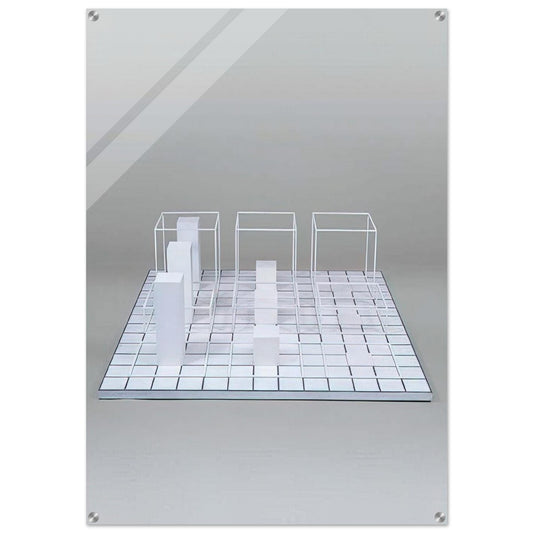 Serial Project Set B - Sol LeWitt Acrylic Print - 70x100 cm / 28x40″ inches