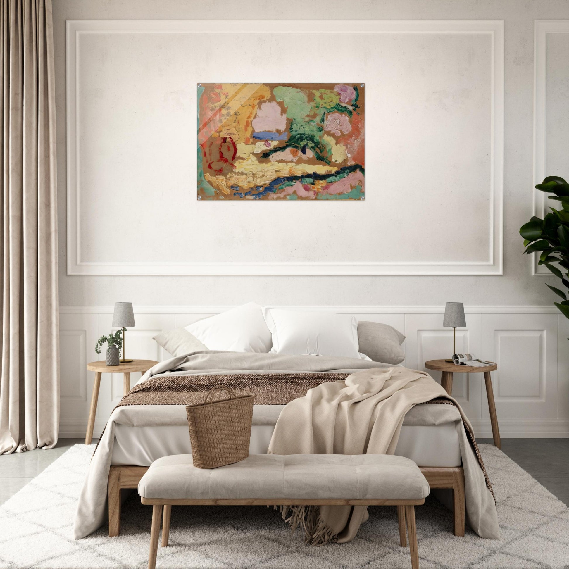 SKETCH FOR LE BONHEUR DE VIVRE 1906 - Henri Matisse Acrylic Print - 70x100 cm / 28x40″ inches