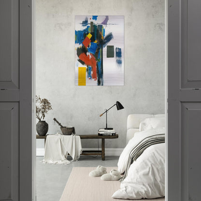 Heraldic Call - Hans Hofmann Brushed Aluminum Print - 70x100 cm / 28x40 inches | Hans Hofmann Aluminum Print | Hans Hofmann Prints