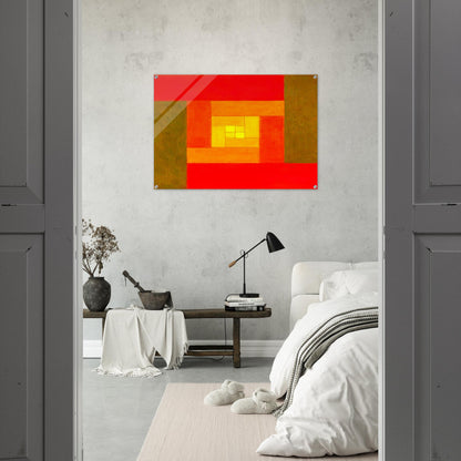 Etudes Bauhaus D - 1929 - Victor Vasarely Acrylic Print - 70x100 cm / 28x40″ inches | Victor Vasarely Wall Art | Victor Vasarely Prints