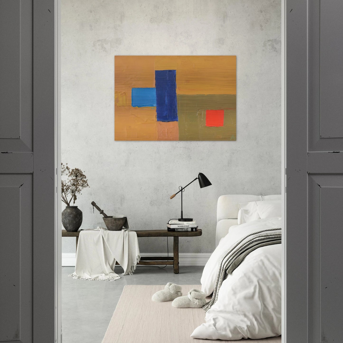 Untitled - 2000 - Etel Adnan Brushed Aluminum Print - 70x100 cm / 28x40 inches | Etel Adnan Aluminum Print | Etel Adnan Prints