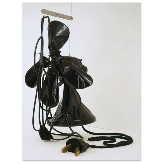 Claes Oldenburg - GIANT SOFT FAN 1967  75x100 cm / 30x40inches Fine Art Poster