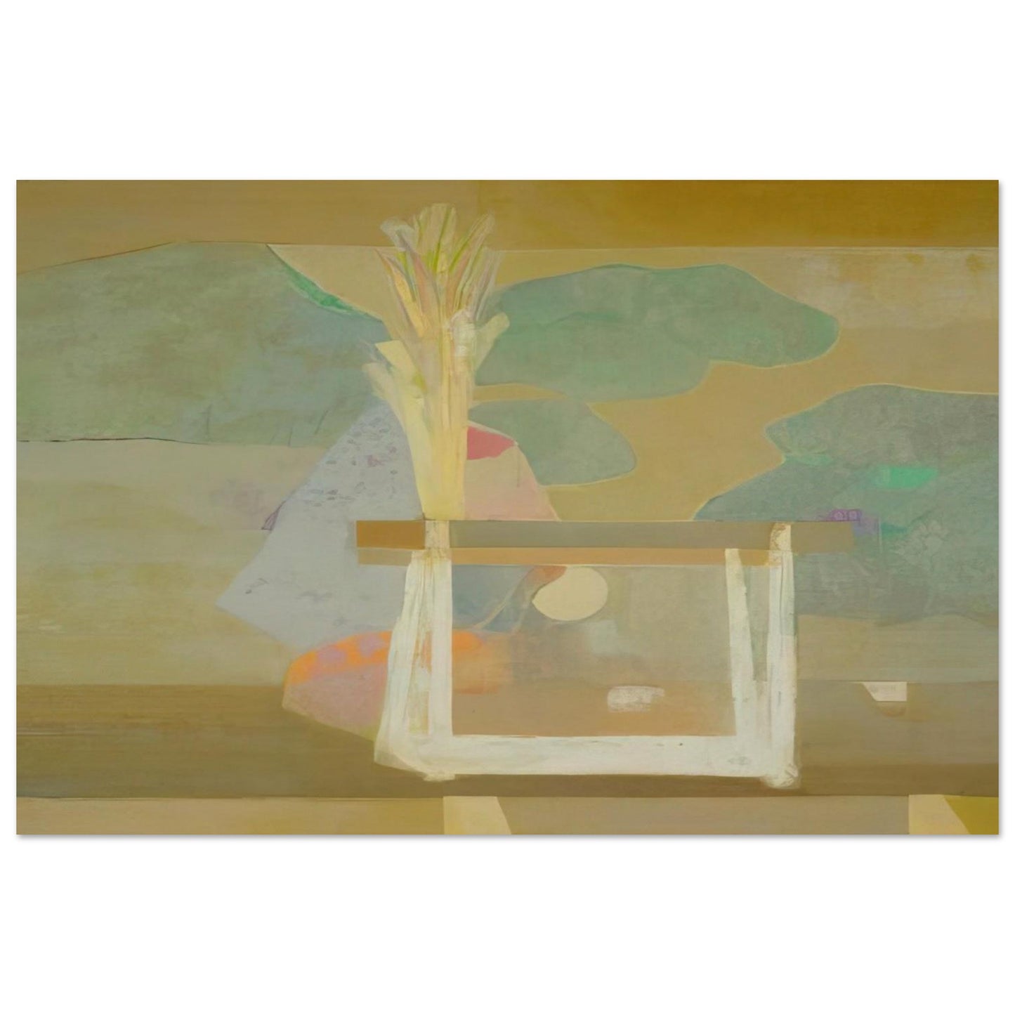 A Well - 1966 - Kenzo Okada Art Prints - 100x150 cm / 40x60″ inches | Kenzo Okada Poster | Kenzo Okada Prints