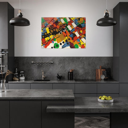 Pastorale - 1954 - Ernst Wilhelm Nay Acrylic Print - 70x100 cm / 28x40″ inches