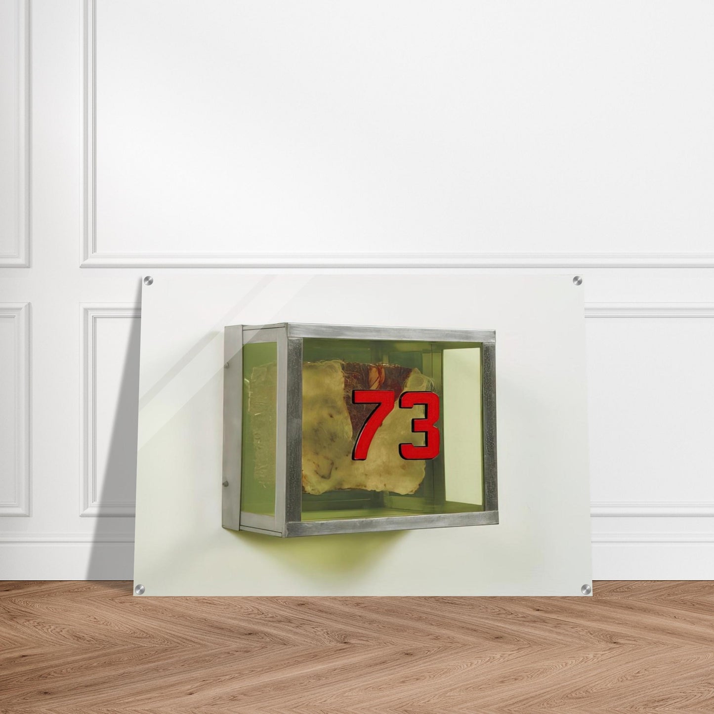 Untitled #73 from the series Technological Reliquaries - 1964 - Paul Thek Acrylic Print - 70x100 cm / 28x40″ inches