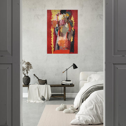 The Witch Doctor - 1963 - John Ferren Brushed Aluminum Print - 70x100 cm / 28x40 inches | John Ferren Aluminum Print | John Ferren Prints