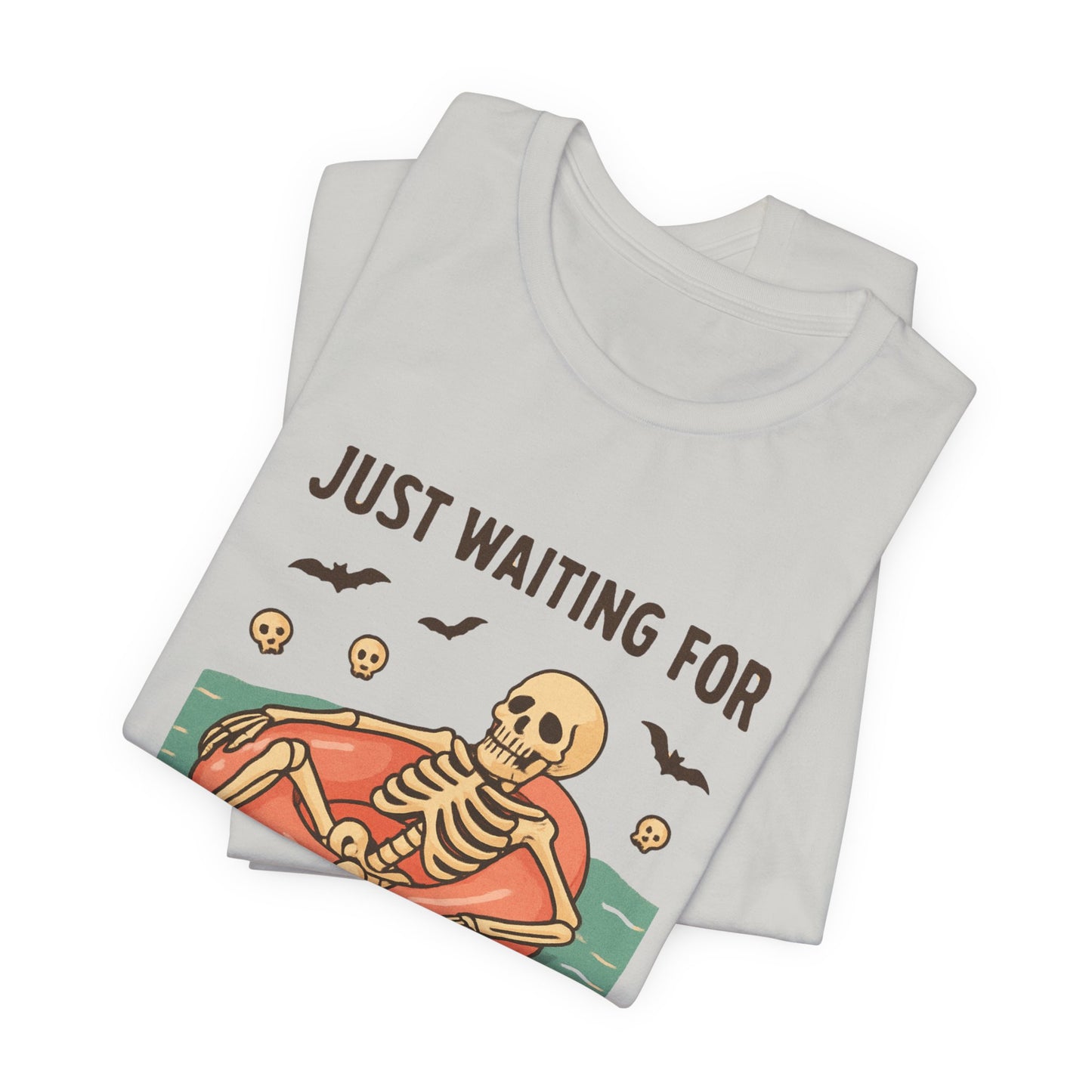 Spooky Summer Skeleton Wacht Gewoon Op Halloween