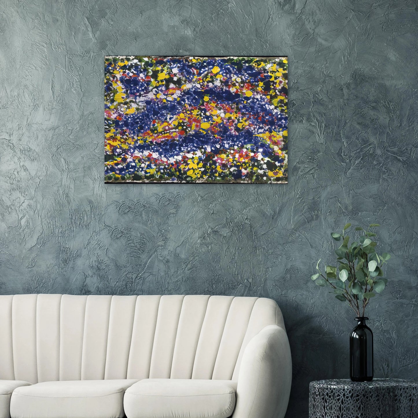 Bird in the Spring - 1992 - Richard Pousette-Dart Brushed Aluminum Print - 70x100 cm / 28x40 inches | Richard Pousette-Dart Aluminum Print | Richard Pousette-Dart Prints