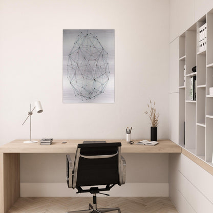 Esfera N° 5 - 1977 - Gego Brushed Aluminum Print - 70x100 cm / 28x40 inches | Gego Aluminum Print | Gego Prints