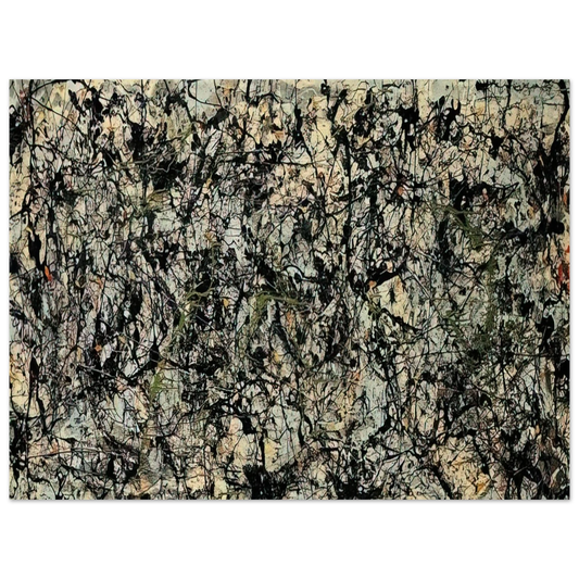 Jackson Pollock - LUCIFER 1947  75x100 cm / 30x40inches Fine Art Poster