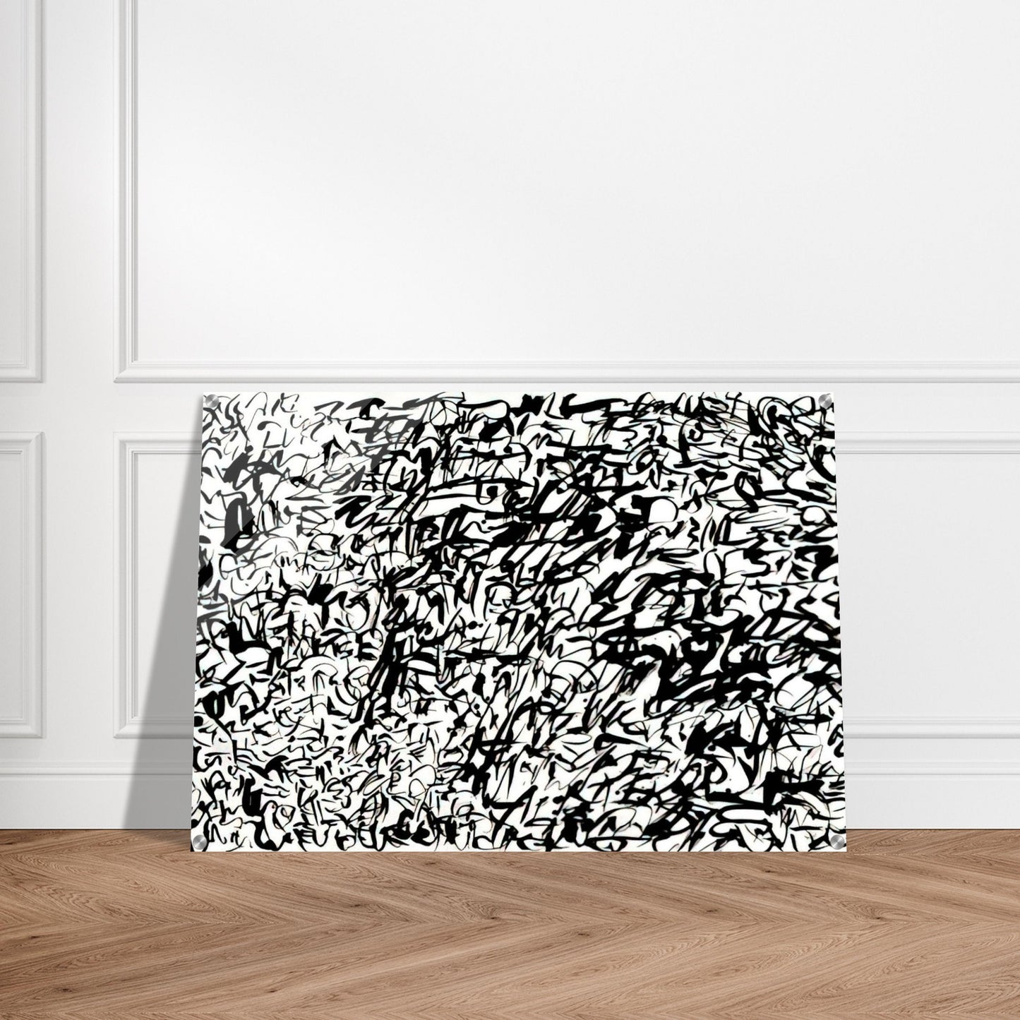 UNTITLED 1978 2 - Keith Haring Acrylic Print - 70x100 cm / 28x40″ inches | Keith Haring Wall Art | Keith Haring Prints