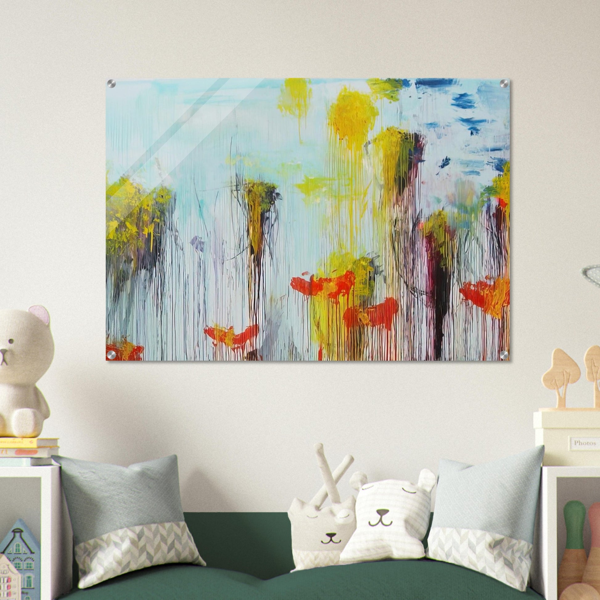 Lepanto, Part VII - Cy Twombly Acrylic Print - 70x100 cm / 28x40″ inches