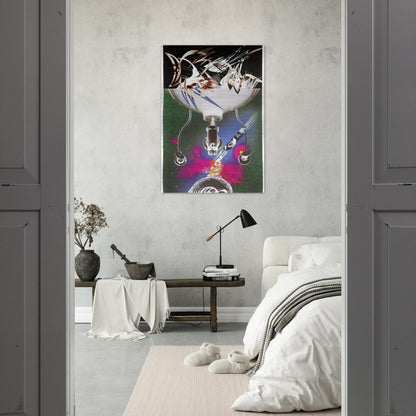 Where the Water Goes - James Rosenquist Brushed Aluminum Print - 70x100 cm / 28x40 inches | James Rosenquist Aluminum Print | James Rosenquist Prints