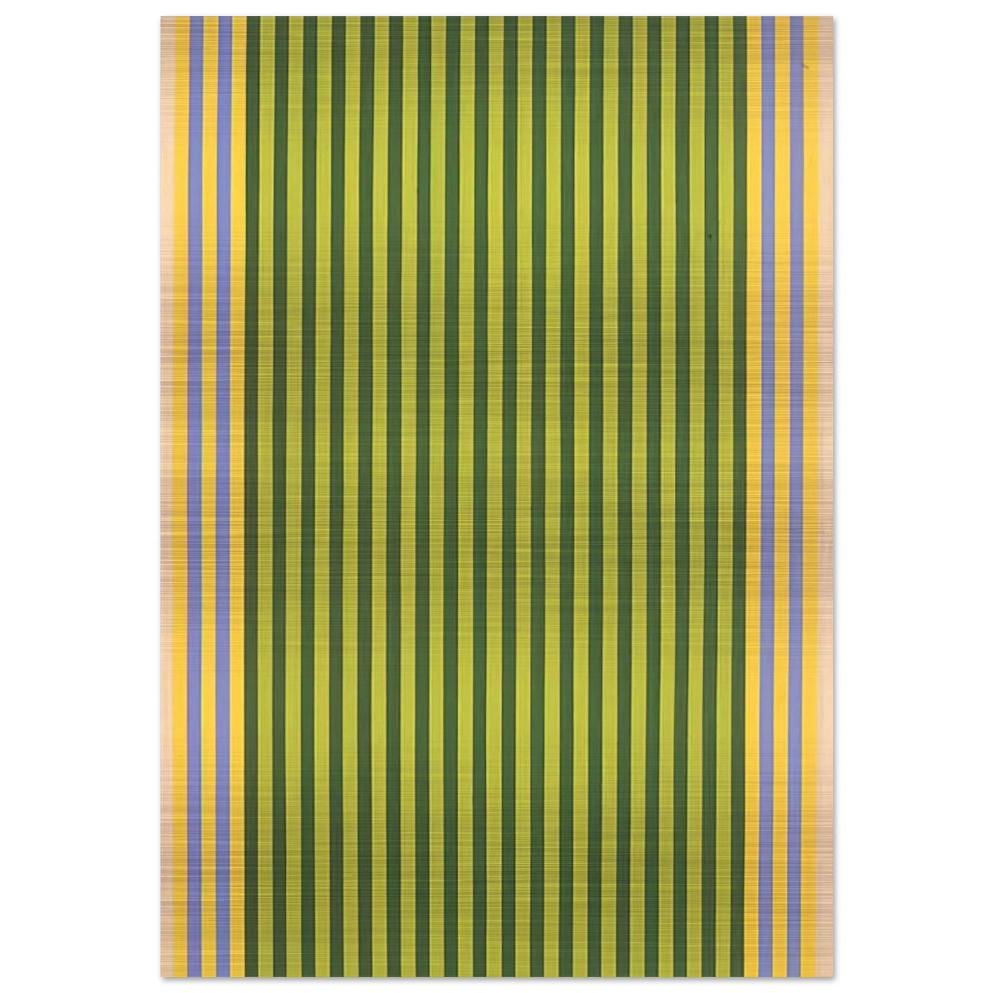 LimelightSounds of Grass - 1960 - Gene Davis Brushed Aluminum Print - 70x100 cm / 28x40 inches | Gene Davis Aluminum Print | Gene Davis Prints