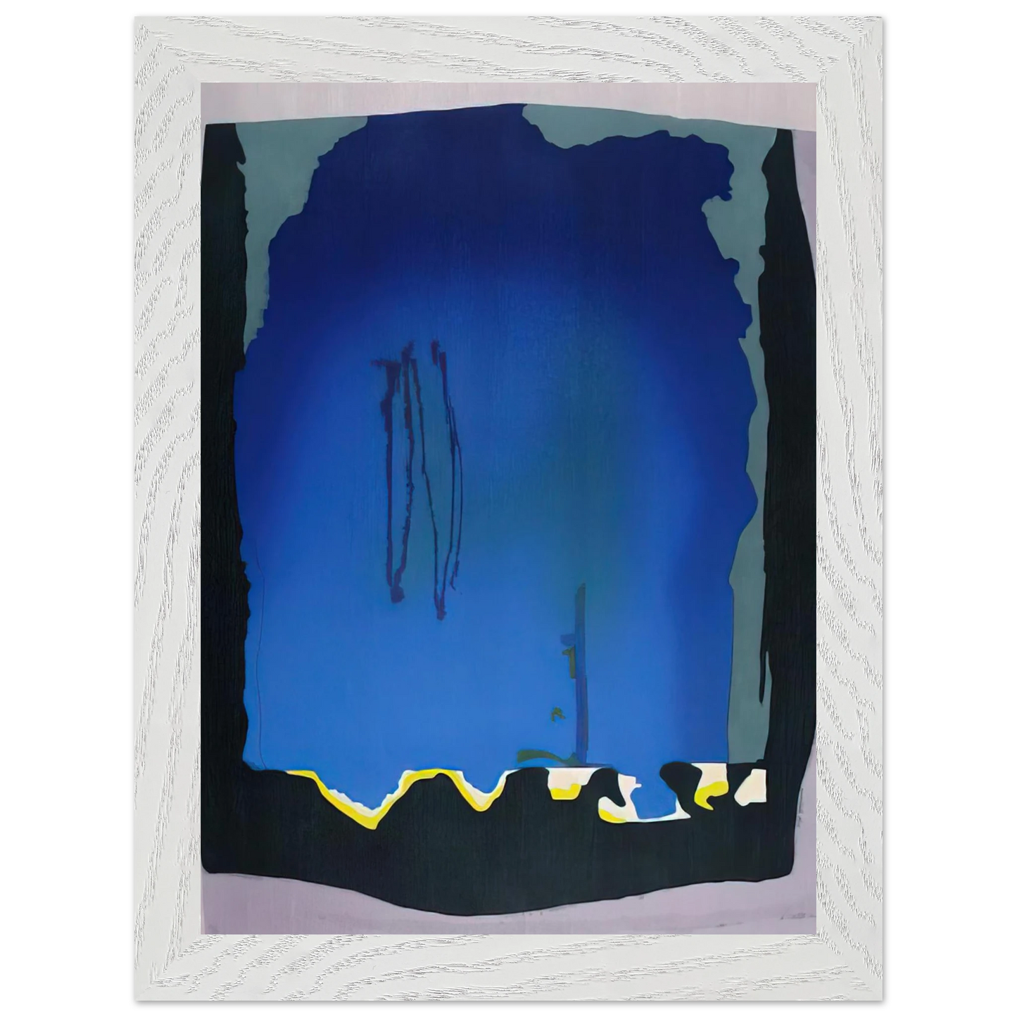 Helen Frankenthaler - Freefall - 1992 Wall art - A2 (42 x 59.4  cm) - Fine Art Poster-canvas - -