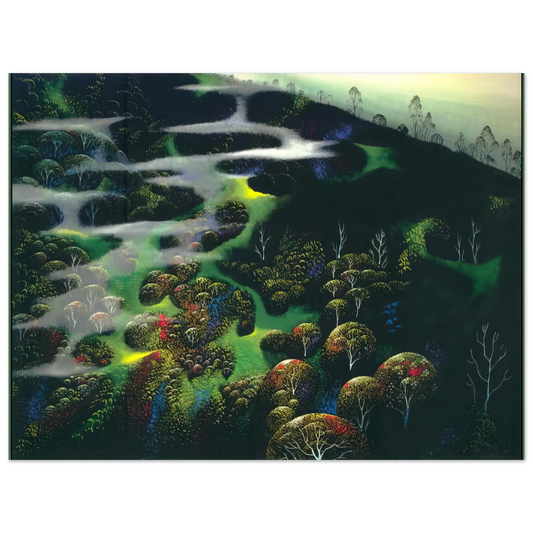 Eyvind Earle - Spot of Magic  75x100 cm / 30x40inches Fine Art Poster