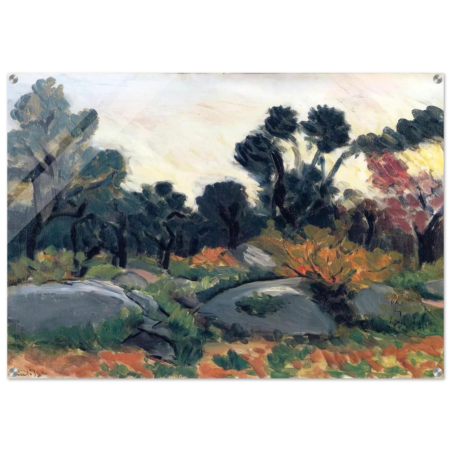 LANDSCAPE 3 - Henri Matisse Acrylic Print - 70x100 cm / 28x40″ inches