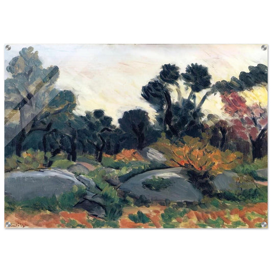 LANDSCAPE 3 - Henri Matisse Acrylic Print - 70x100 cm / 28x40″ inches