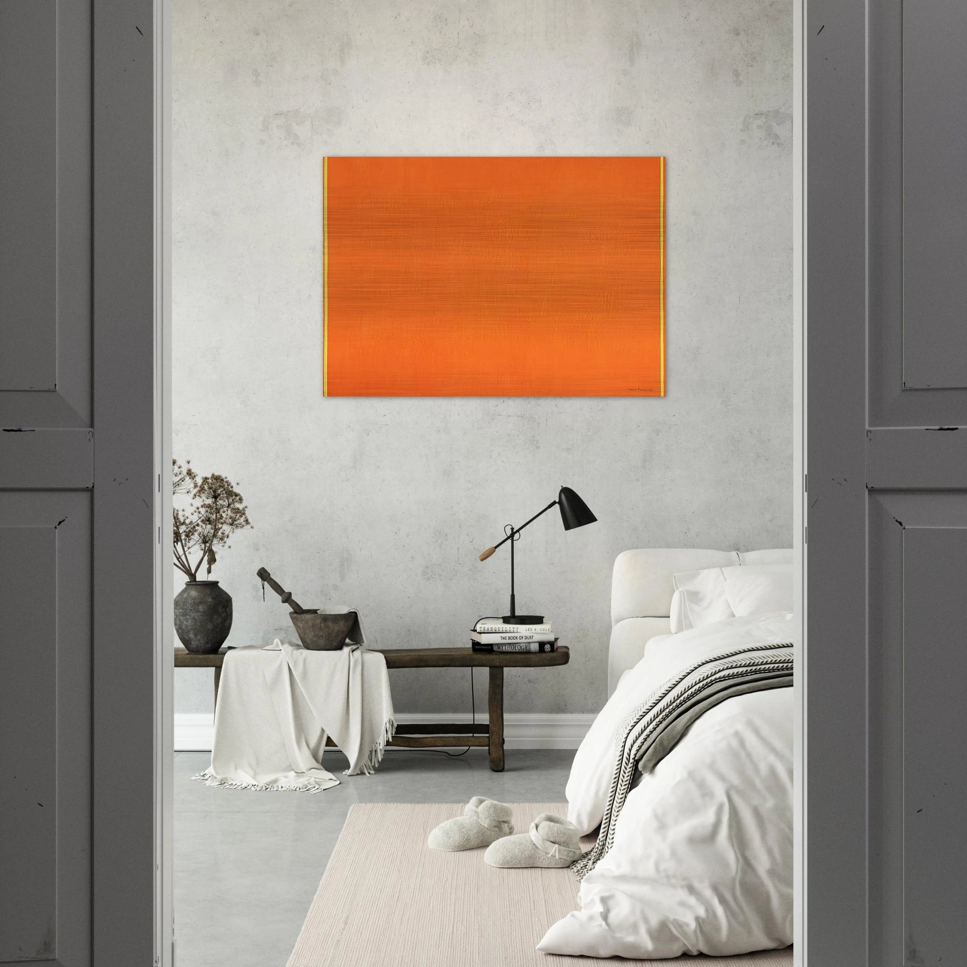 The Third - Barnett Newman Brushed Aluminum Print - 70x100 cm / 28x40 inches | Barnett Newman Aluminum Print | Barnett Newman Prints